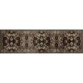 Art Carpet 2 x 8 ft. Arbor Collection Bouquet Woven Area Rug Runner, Brown 21162
